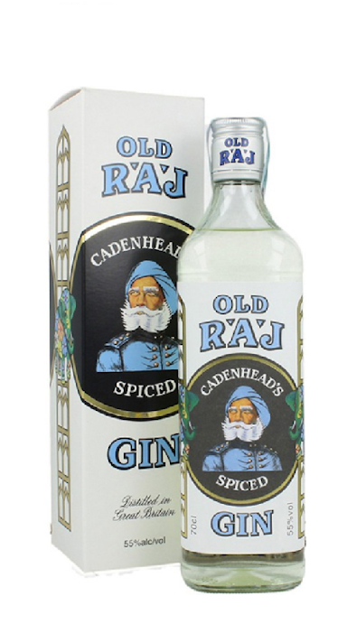 Old Raj Dry Gin 55% Spiced - Cadenhead's