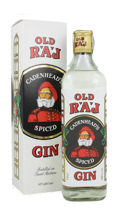 Old Raj Dry Gin 46% Spiced - Cadenhead's